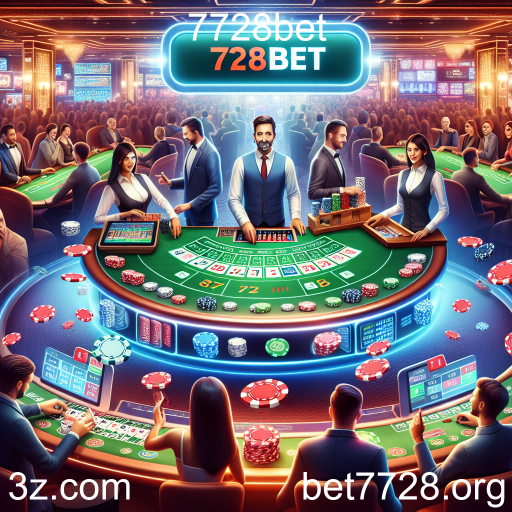 A Experiência imersiva do Cassino Ao Vivo na 7728bet